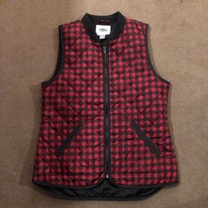 Plaid vest